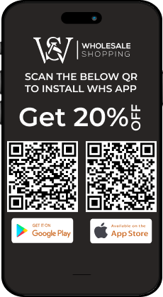 Download the Wholesale Shopping mobile app via QR code